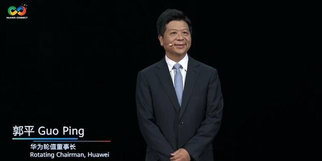 Huawei rotating chairman Guo Ping