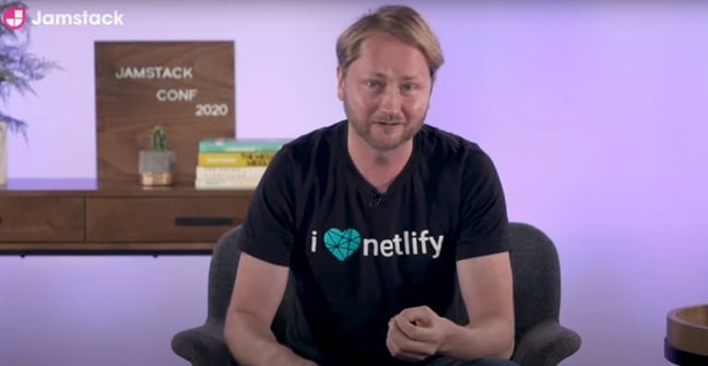 Matt Biilmann, co-founder and CEO of Jamstack company Netlify