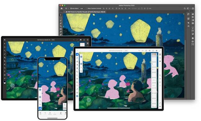 Adobe Fresco 2.0 has new features and a new platform, Apple’s iPhone