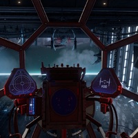 TIE Fighter cockpit