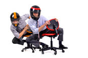office chair race