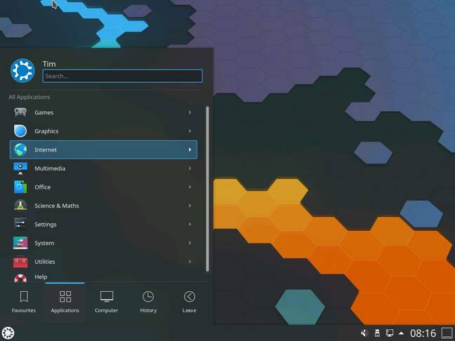 KDE is a Linux desktop built using the Qt framework