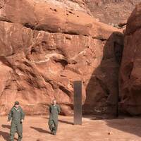 Utah Monolith. Credit: Utah Department of Public Safety