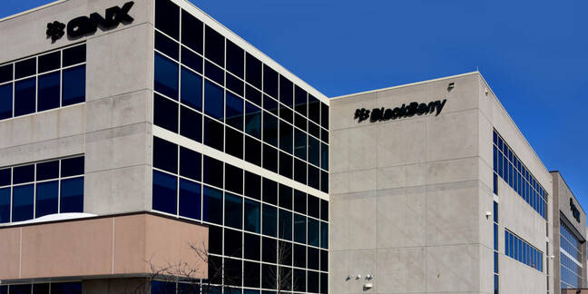 BlackBerry received a grant from the Canadian government for QNX software last year. Pictured are BlackBerry's QNX headquarters in Ottawa, Canada