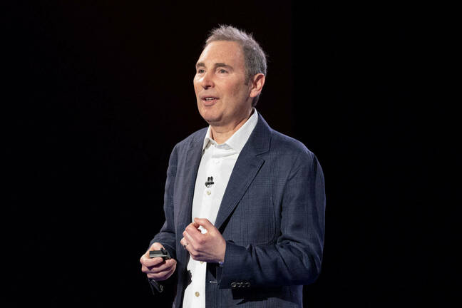 Andy Jassy during AWS reinvent 2020 keynote 