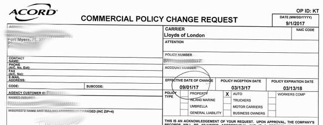 A number of US insurance companies appeared to be using a CRM product that copied customer letters to the Probase blob