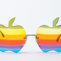 Woz's custom-made Apple shades