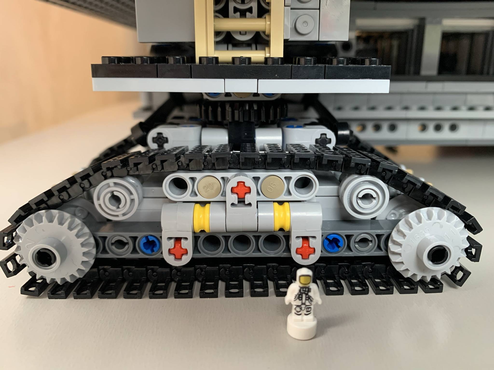 Suckers punishment, we added a crawler transporter to Saturn • Register