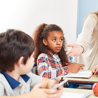 Teacher confiscates phone from student