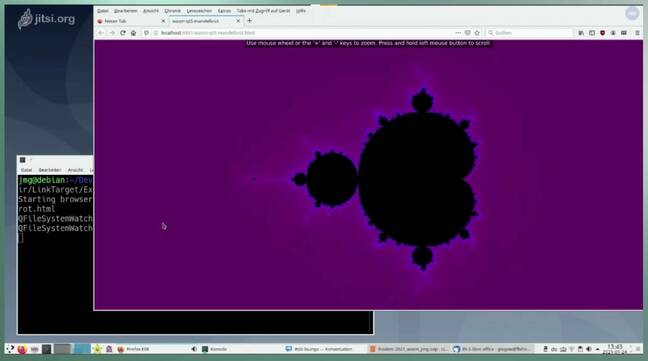 This Qt Mandelbrot demo was successfully built with the gbuild LibreOffice build system; it is the only thing so far that runs