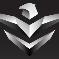 Silver bird logo