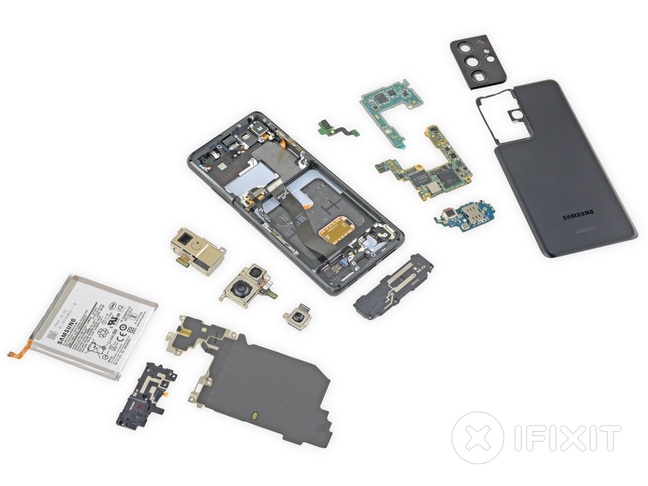 Samsung Galaxy S21 Ultra teardown