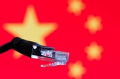 Chinese flag with RJ45