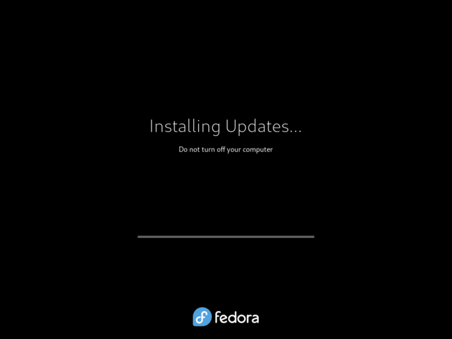 There is something alarmingly Windows-like in the way Fedora Workstation demands to be rebooted to install OS updates