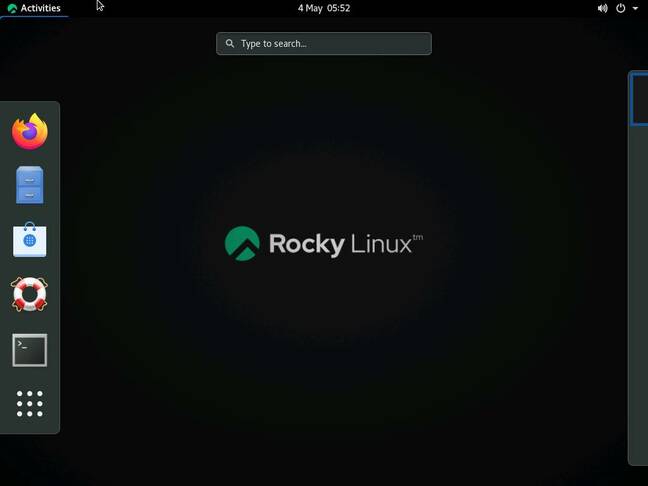 Rocky Linux RC1: as unexciting as you would hope