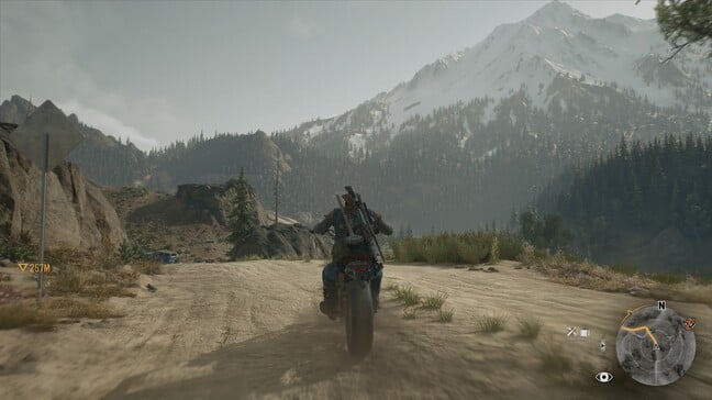 Motorbike is your route through the madness – and it handles like a dream