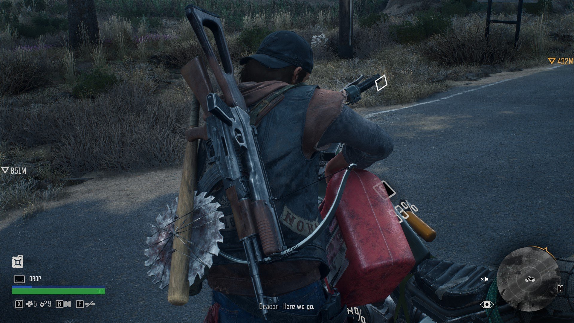 days gone pc data collection
