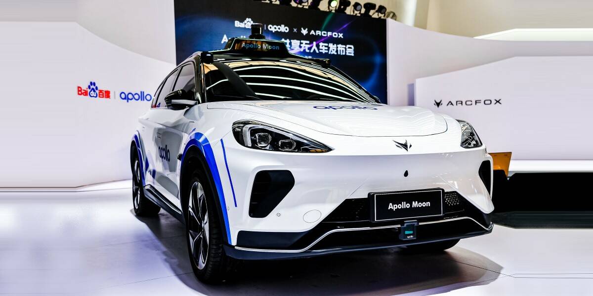 Chinese tech giant Baidu and state-owned BAIC Group's ARCFOX Brand have teamed to build 1000 autonomous electric vehicles (EVs) for use as taxis over 