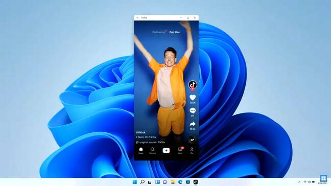 Android on Windows 11: as previewed it looks like a mobile app, not fully integrated Android on Windows 11: as previewed it looks like a mobile app, not fully integrated