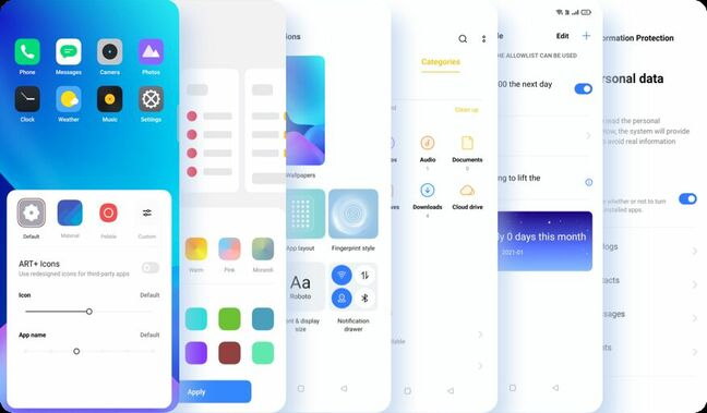 realme GT UI