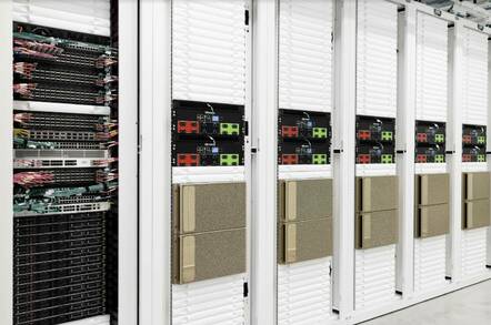 Part of Nvidia's Cambridge-1 supercomputer