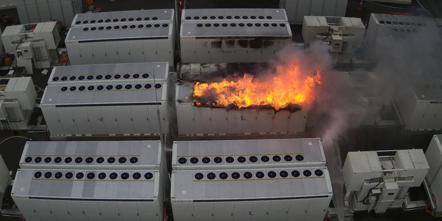 photo of Tesla battery fire finally flamed out after four-day conflagration image