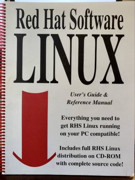 Red Hat Linux, yours in 1994 for just $39.95 (though still in beta) 
