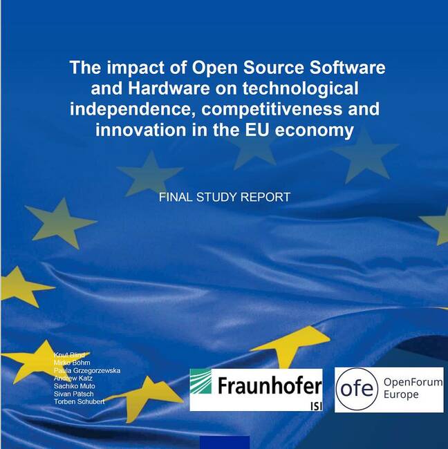 Nearly 400 pages long, the EU study on open source says it has strong economic benefits