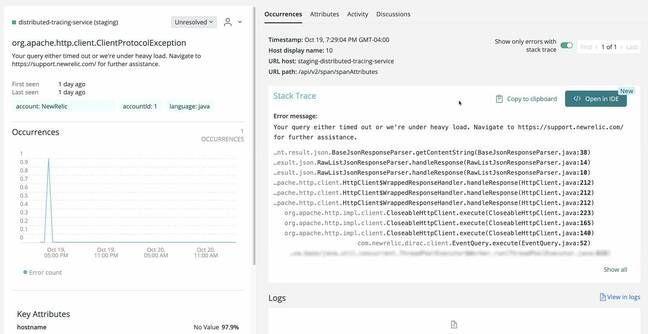 Open in IDE uses a protocol handler to jump to the same code in the IDE