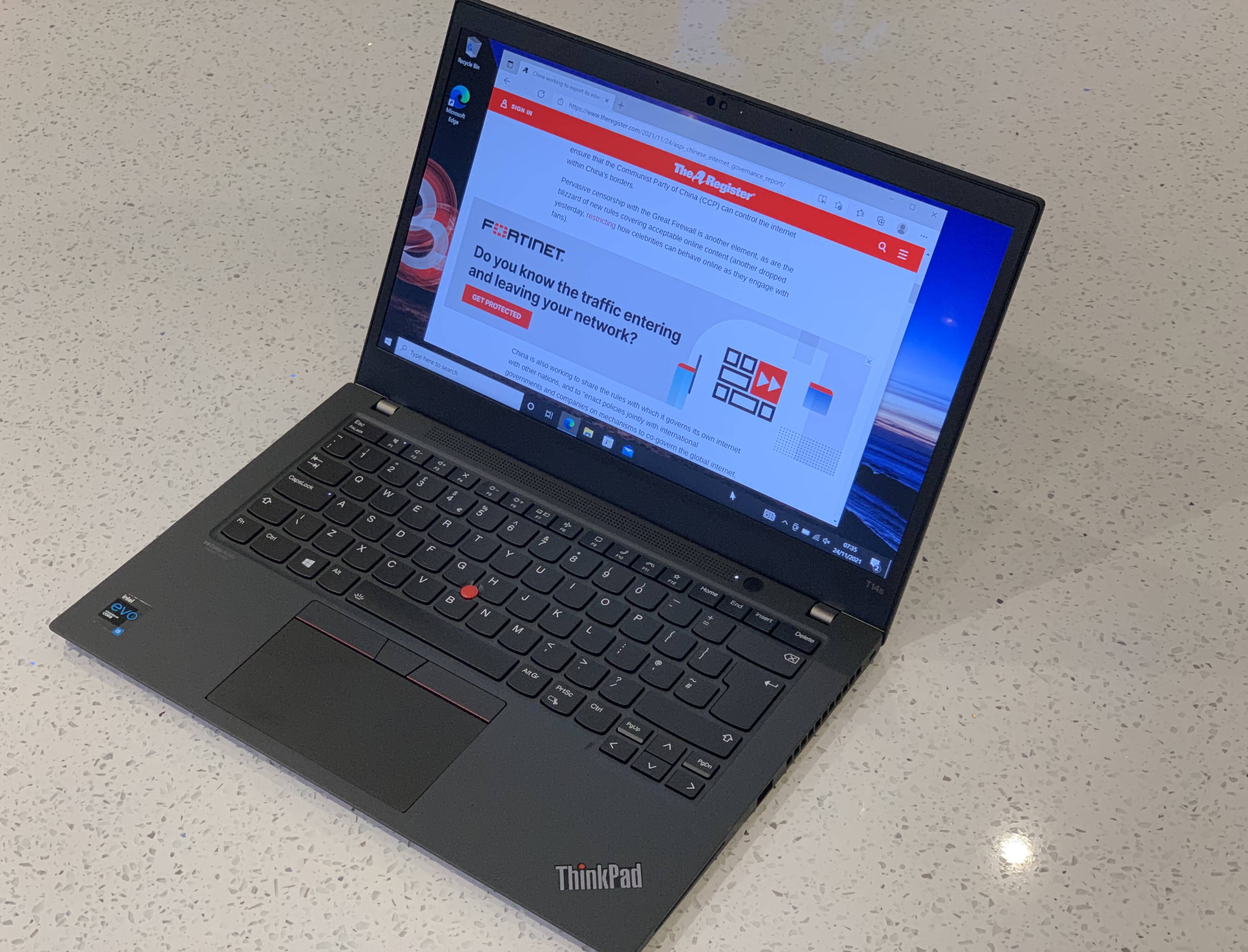 Lenovo ThinkPad T14s review • The Register