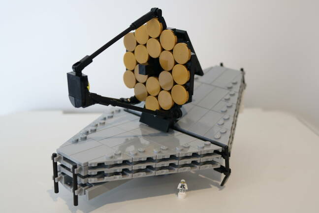Telescópio Espacial Lego James Webb