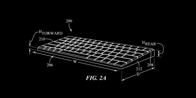 Apple's computer in a keyboard patent application