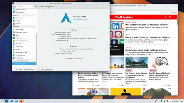 Asahi Linux on M1 Mac