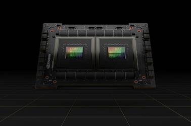 A rendering of Nvidia's new Grace 'CPU Superchip'