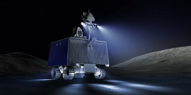 NASA’s Volatiles Investigating Polar Exploration Rover. Credit - NASA/Daniel Rutter