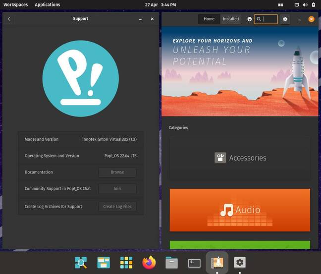 Pop!_OS 22.04 sports automatically tiling windows, a new software store and more