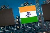 India flag silicon