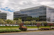 Santa Clara, CA/ USA - Exterior view of Arista Networks, Inc. headquarters corporate campus. 