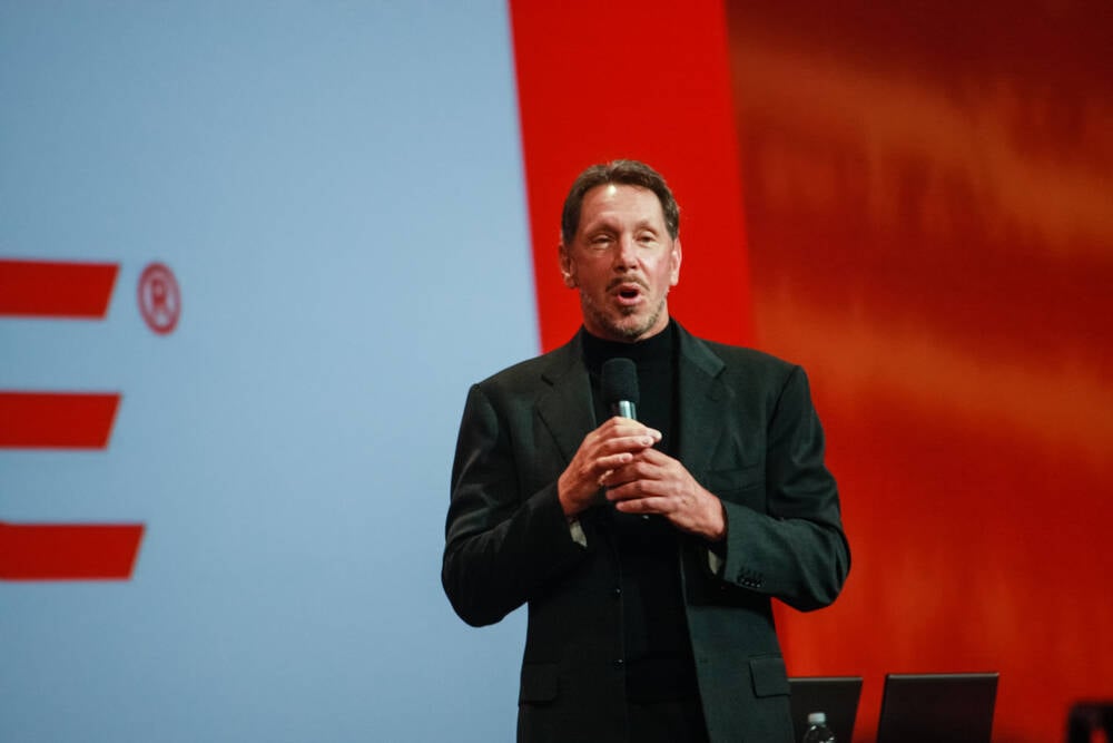 Larry Ellison wants to put all America's data, including people's DNA, in one big Oracle system for AI to study