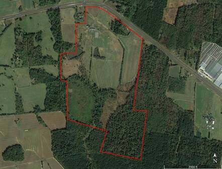 AWS Datacenter proposed location in Culpeper County, Virginia