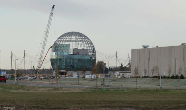 Work continues on the Foxconn development in Wisconsin as the state of Wisconsin seeks to renegotiate it's original 2017 contract with Foxconn