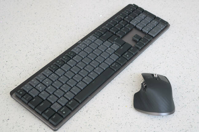 Logitech MX Mechanical keyboard and MX Master 3S mouse