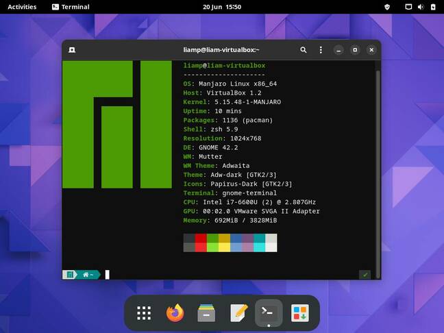 Manjaro 21.3 comes with the latest stable GNOME, 42.2