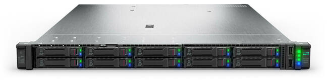 Face-on view of an HPE ProLiant RL300 Gen11