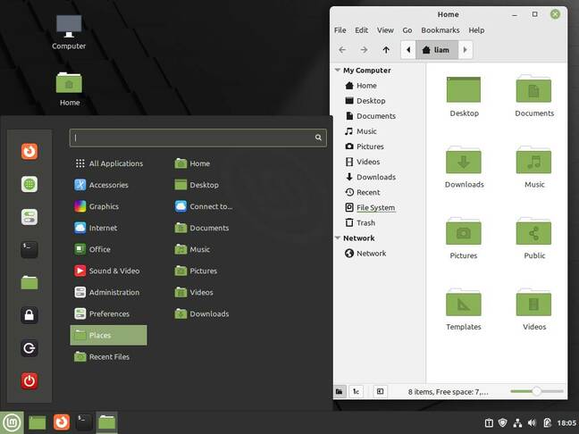 The Cinnamon desktop uses GNOME technology, so it's better at hiDPI and fractional scaling, but it's more clumsy to customize