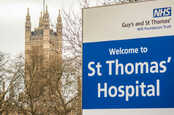 Guy's and St Thomas' NHS Foundation Trust sign