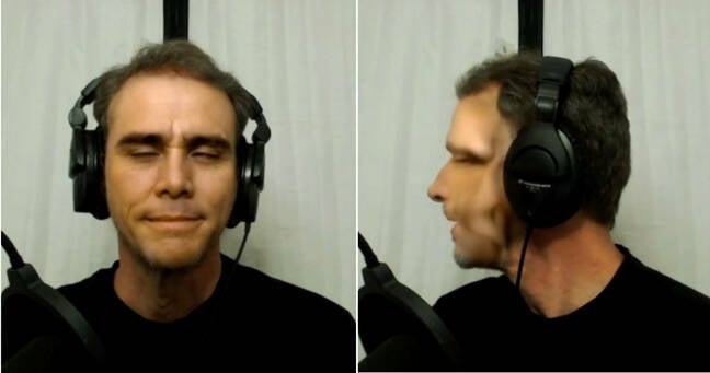 Real-time deepfakes distort faces in profile view deep-fake-profile