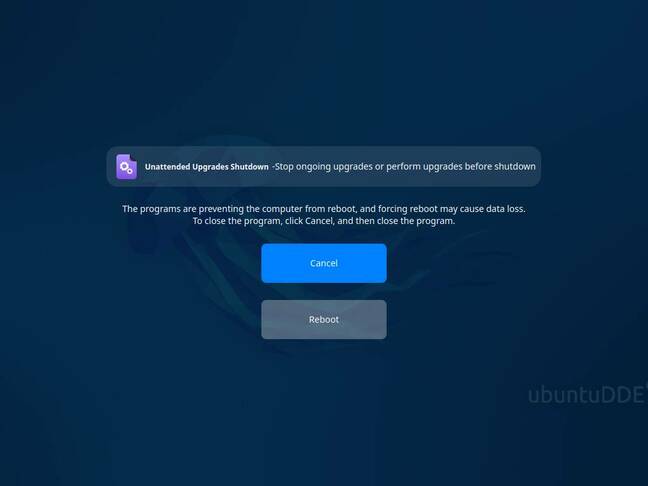 There are a few glitches here and there, such as this error on shutdown, but none are deal-breakers There are a few glitches here and there, such as this error on shutdown, but none are deal-breakers