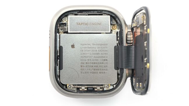 Apple Watch Ultra interior