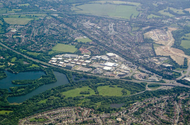 Cyxtera LHR3 Reading Data Center Campus in Winnersh, Wokingham, outside Reading